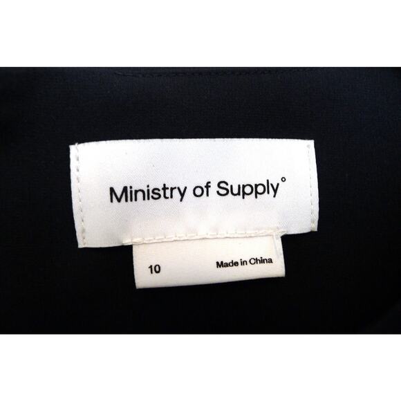 MINISTRY OF SUPPLY Japanese Kinetic Sheath Pencil Dress Workleisure 10 NWT $175 - Picture 7 of 8
